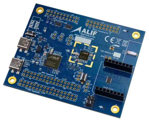A picture of the Alif Balletto B1 StartKit board