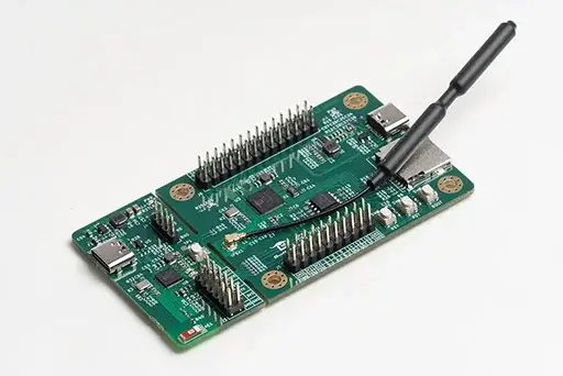 A picture of the Bouffalo Lab BL618 G0 evaluation board board