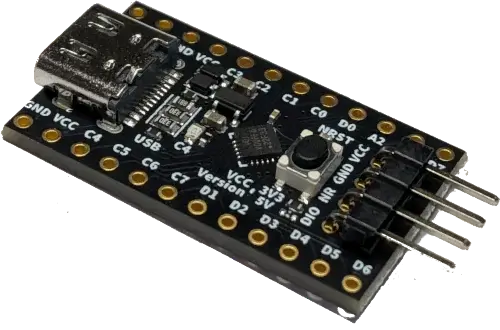 A picture of the WeActStudio CH32V00xCoreBoard board