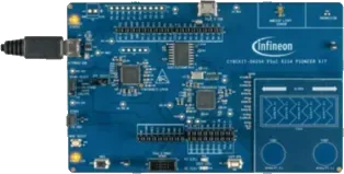 A picture of the PSOC™ 62S4 Pioneer Kit board