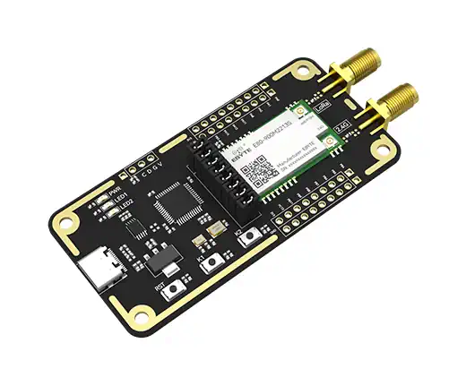 A picture of the Ebyte E80 Module Development Board (HF) board