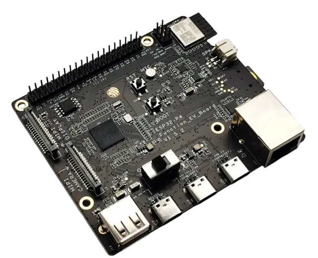 A picture of the ESP32-P4-Function-EV-Board board