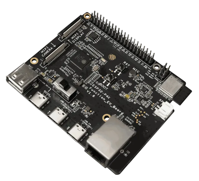 A picture of the ESP32-P4X-Function-EV-Board board