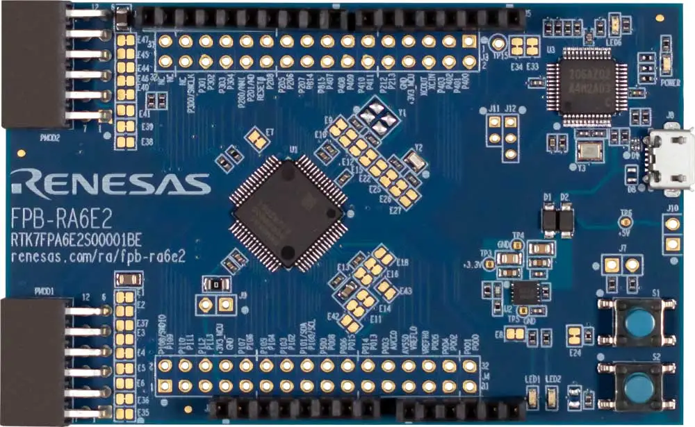 RA6E2 Fast Prototyping Board