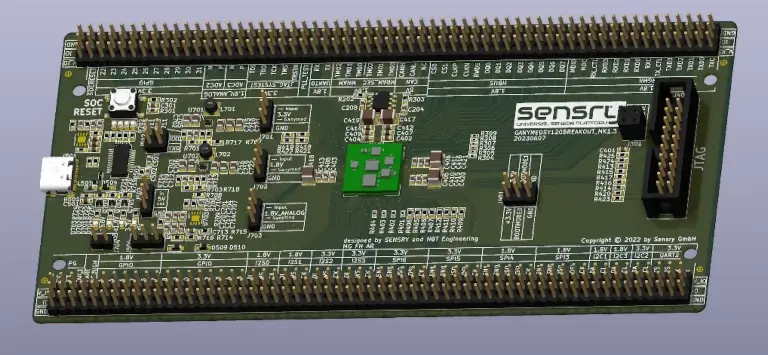 Ganymed Break-Out-Board (BOB) equipped with SY120 GEN1