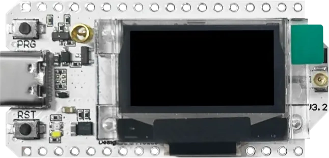 A picture of the WiFi LoRa 32 (V3) board