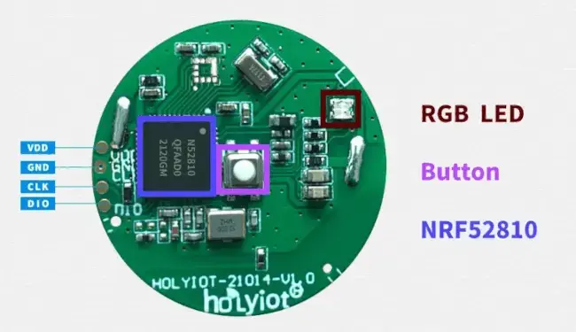 A picture of the 21014 Module board