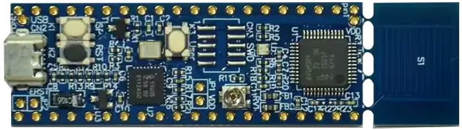 A picture of the LPC845-BRK board