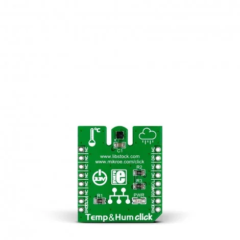 A picture of the Temp&Hum Click shield