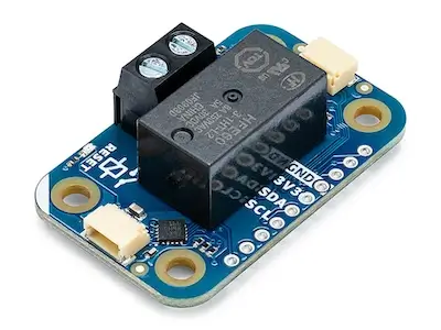 A picture of the Arduino Modulino Latch Relay shield