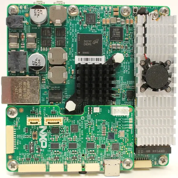 A picture of the MR-NavQ95B board