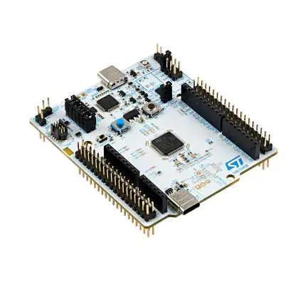 A picture of the Nucleo C071RB board