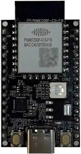 A picture of the RTL872xD Evaluation Board board