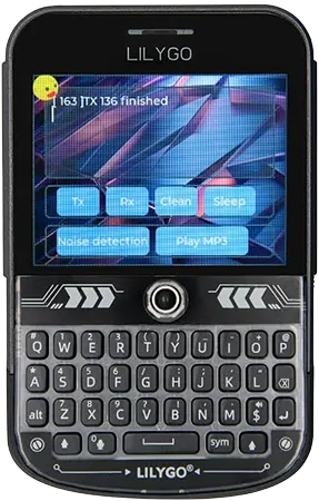A picture of the LilyGO T-Deck / T-Deck Plus board