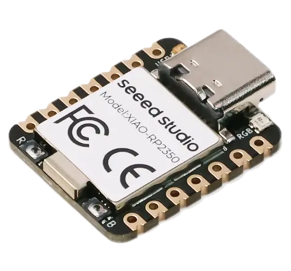 A picture of the XIAO RP2350 board