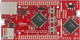 A picture of the XMC45-RELAX-KIT board
